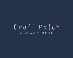 Handwriting Craft Fashion logo design