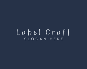 Handwriting Craft Fashion logo design