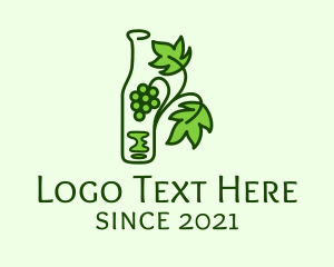 Grape Bottle Vine logo