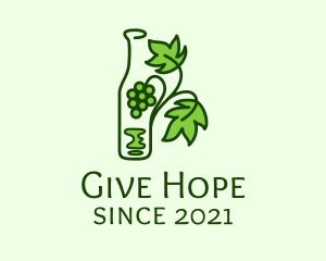 Grape Bottle Vine logo