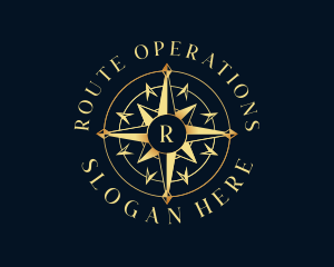 Travel Navigation Compass logo