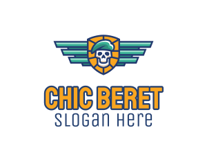 Skull Beret Automotive logo