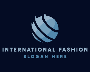 Blue Globe Stripe logo