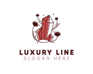 Luxury Ruby Boutique logo design