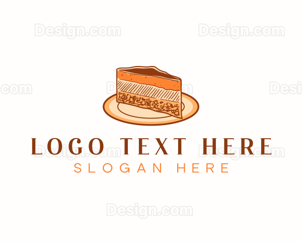 Cheesecake Sweets Dessert Logo