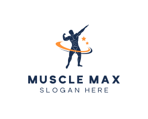 Muscle Bodybuilding Gym logo