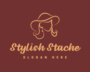 Stylish Fashion Hat logo design