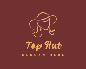 Stylish Fashion Hat logo design