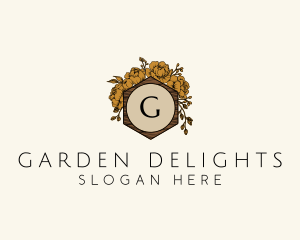 Bouquet Garden Florist logo design