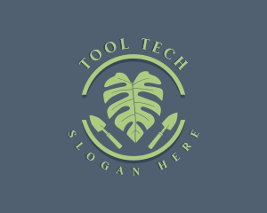 Garden Tools Leaf logo