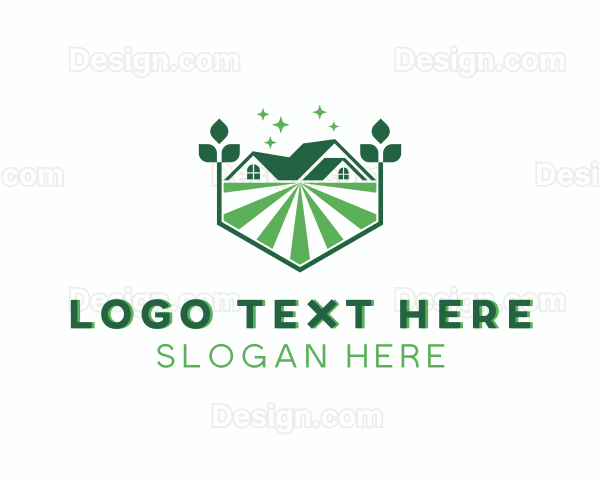 Backyard Lawn Gardening Logo