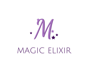 Magical Stars Fairy Tale logo design