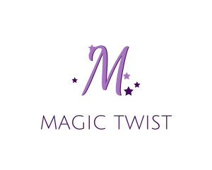 Magical Stars Fairy Tale logo design