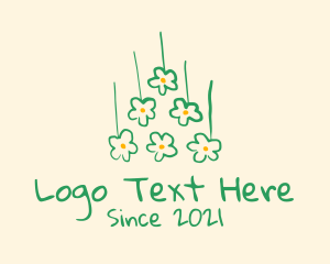 Flower Bouquet Drawing  logo