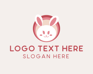 Cute Baby Bunny logo