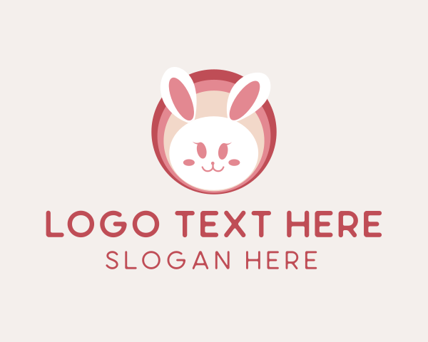 Bunny logo example 4