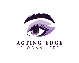 Woman Eye Beauty logo design