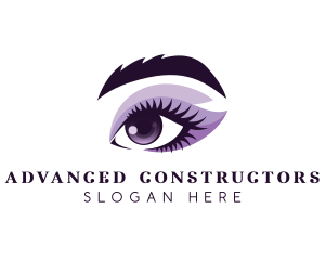 Woman Eye Beauty logo design