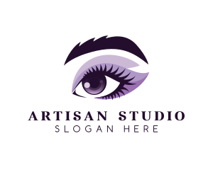 Woman Eye Beauty logo design