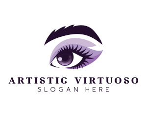 Woman Eye Beauty logo design