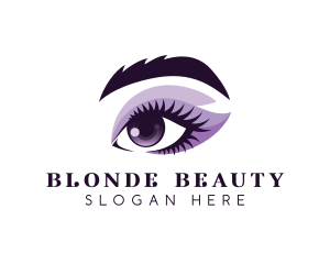 Woman Eye Beauty logo design