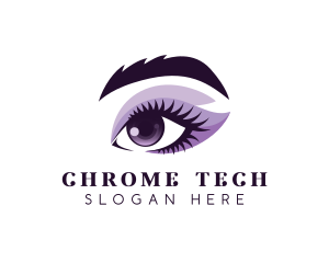 Woman Eye Beauty logo design