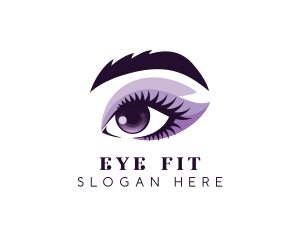 Woman Eye Beauty logo design