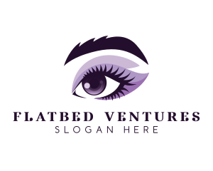 Woman Eye Beauty logo design