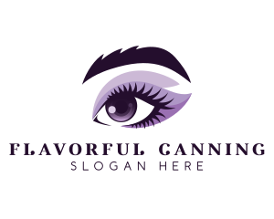 Woman Eye Beauty logo design