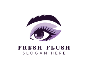 Woman Eye Beauty logo design