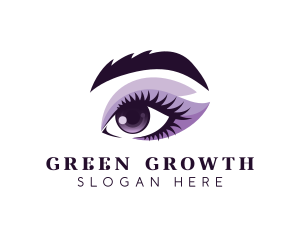 Woman Eye Beauty logo design