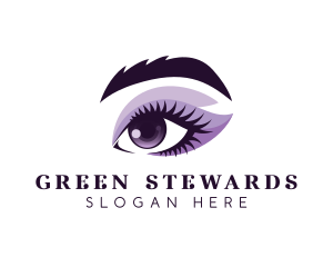 Woman Eye Beauty logo design