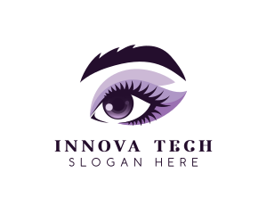 Woman Eye Beauty logo design