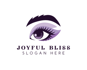 Woman Eye Beauty logo design