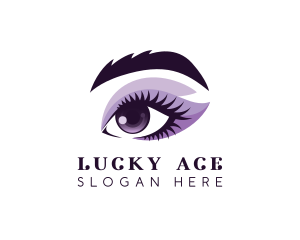 Woman Eye Beauty logo design