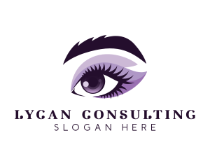 Woman Eye Beauty logo design