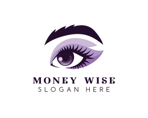 Woman Eye Beauty logo design