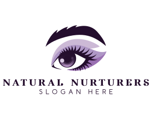 Woman Eye Beauty logo design