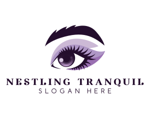 Woman Eye Beauty logo design