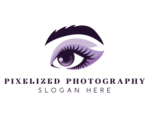 Woman Eye Beauty logo design