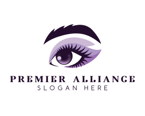 Woman Eye Beauty logo design