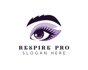 Woman Eye Beauty logo design