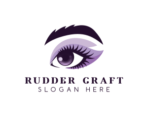 Woman Eye Beauty logo design