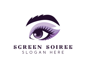 Woman Eye Beauty logo design