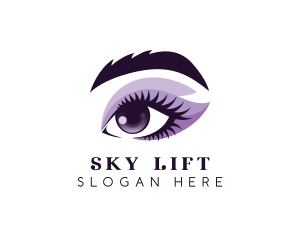 Woman Eye Beauty logo design