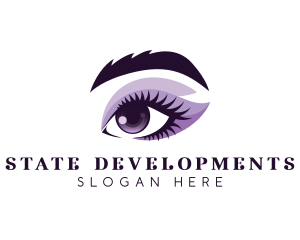 Woman Eye Beauty logo design