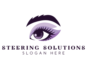 Woman Eye Beauty logo design