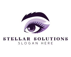 Woman Eye Beauty logo design