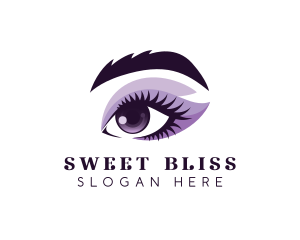 Woman Eye Beauty logo design