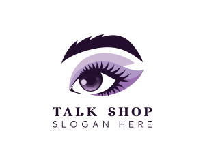 Woman Eye Beauty logo design